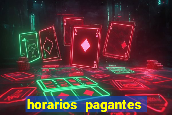 horarios pagantes esporte da sorte